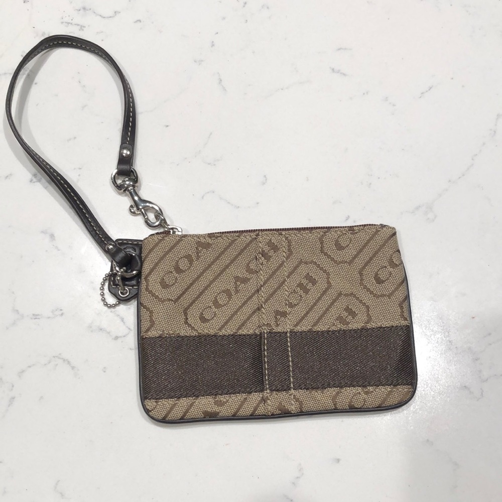 Coach wristlet, never used!